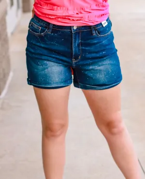 Bleach Splash Judy Blue Shorts