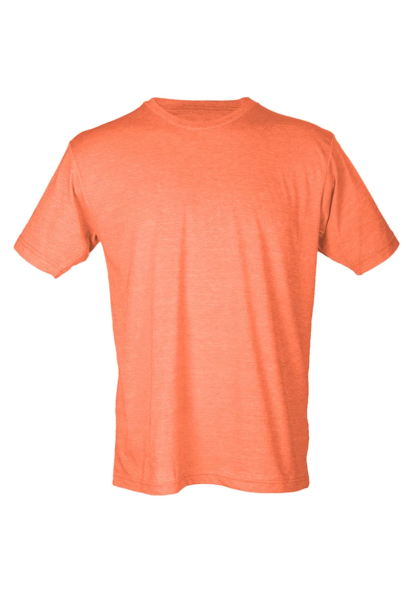Bleached Wilderness Buffalo Unisex Poly-Rich Blend Tee