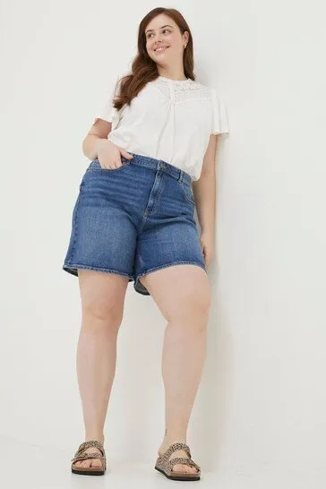 Blue Darley Denim Shorts