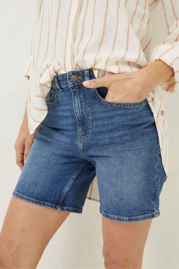Blue Darley Denim Shorts