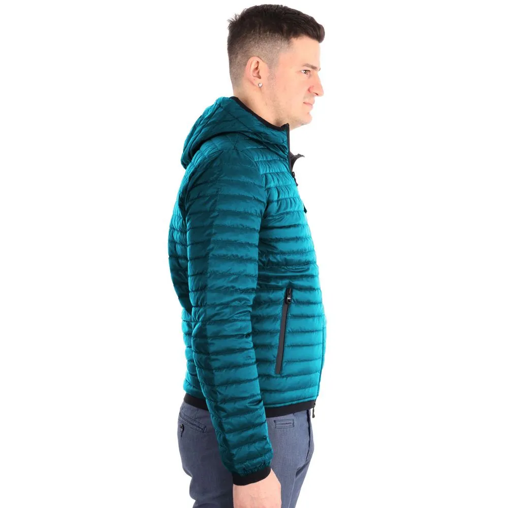Blue Nylon Jacket