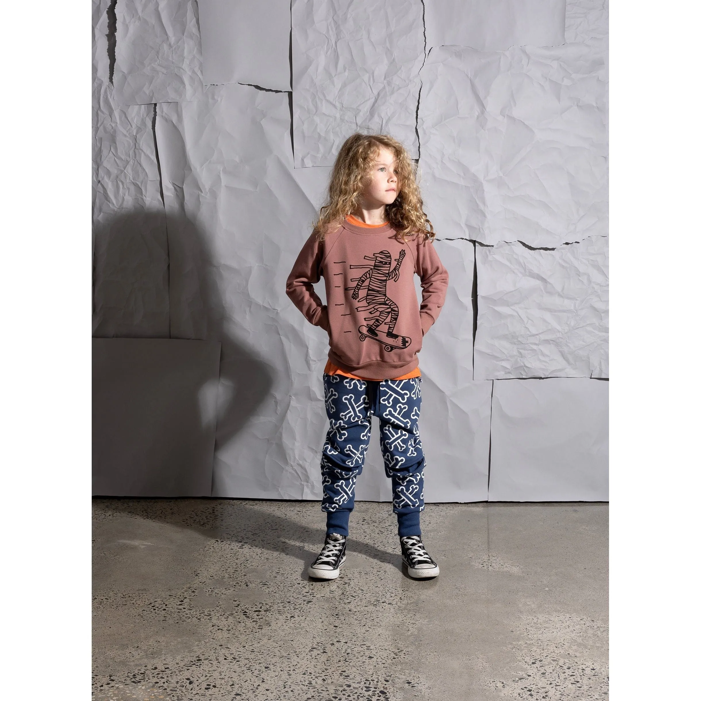 Bones Furry Trackies - Navy