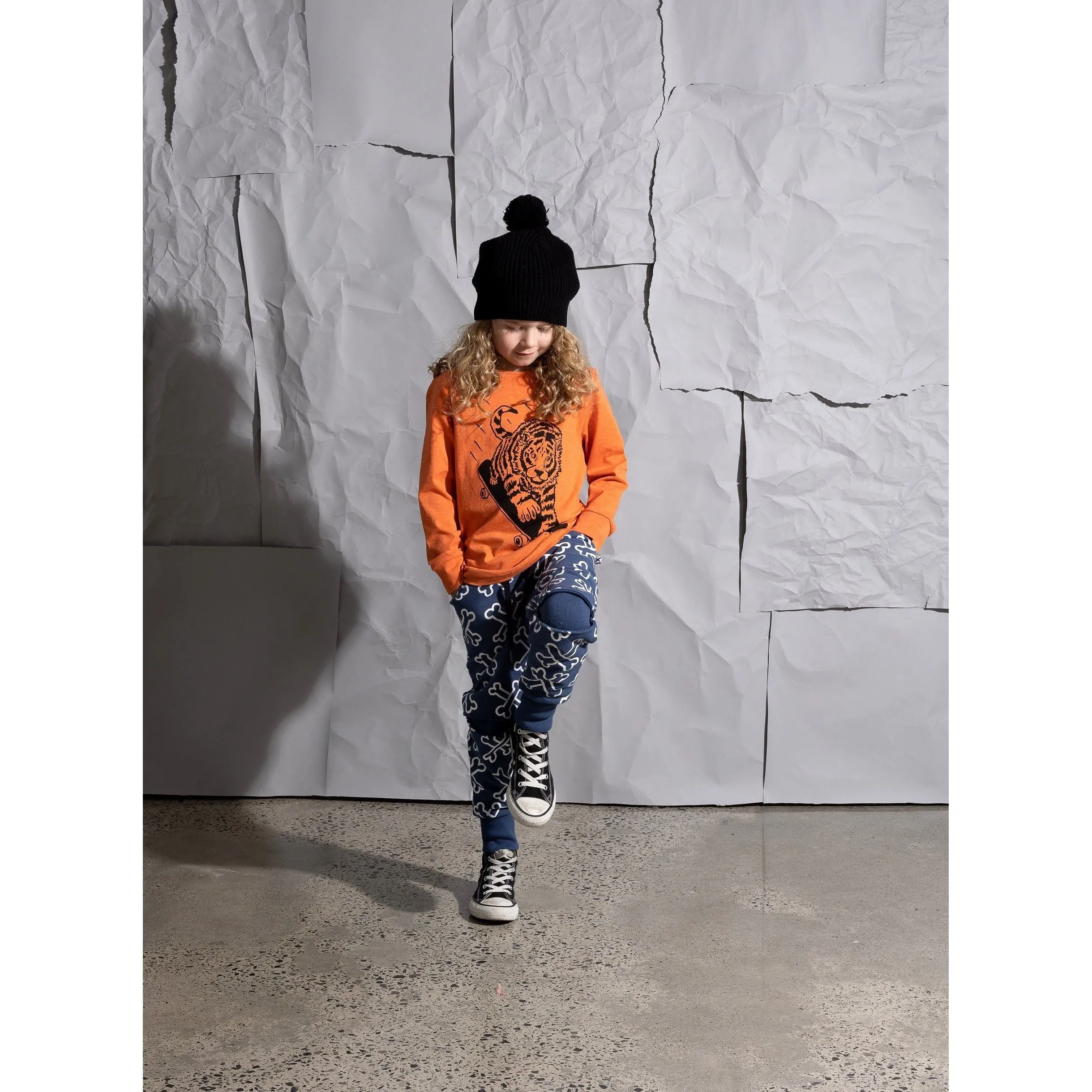 Bones Furry Trackies - Navy