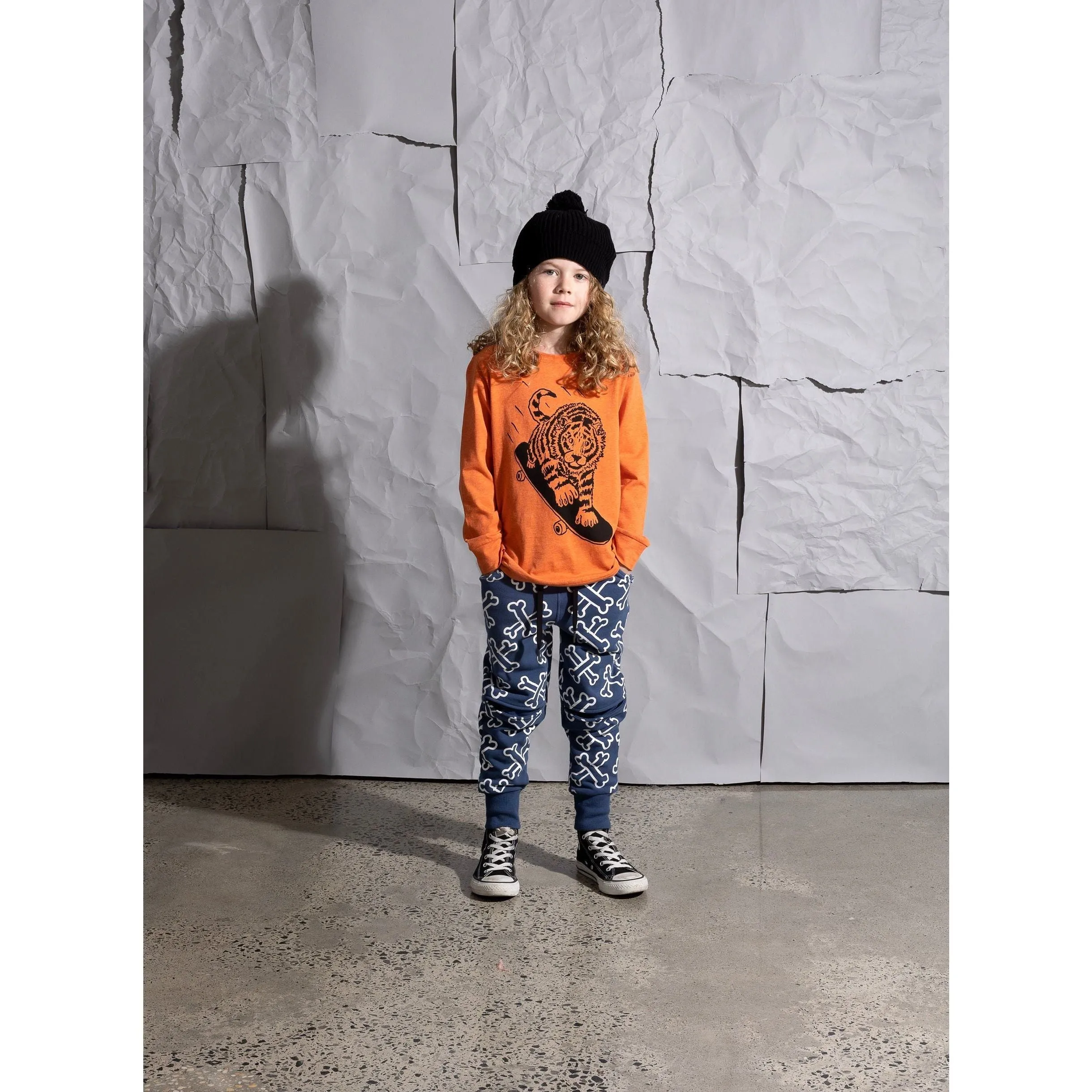 Bones Furry Trackies - Navy