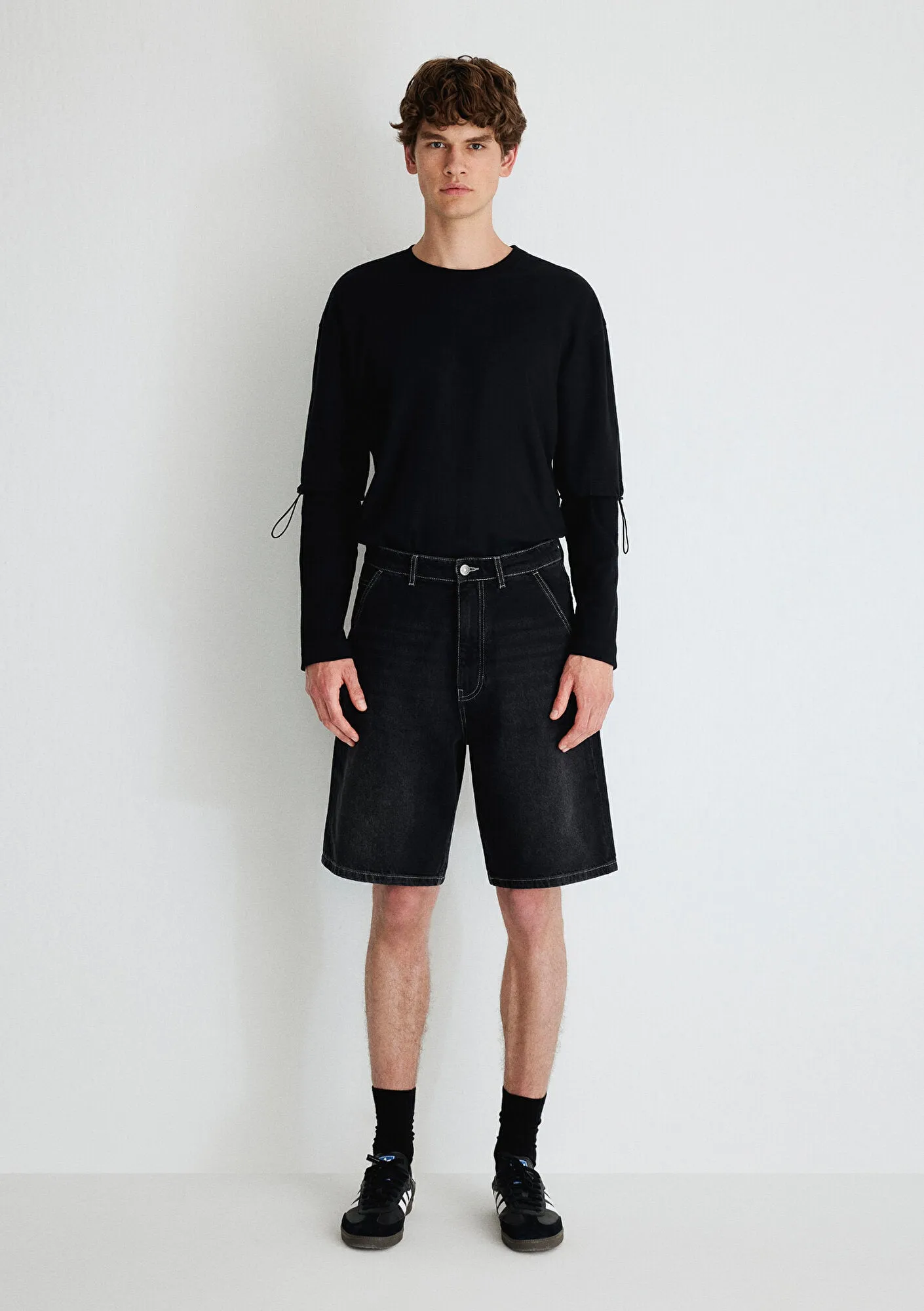 Bonn Smoke Street Denim Jean Shorts