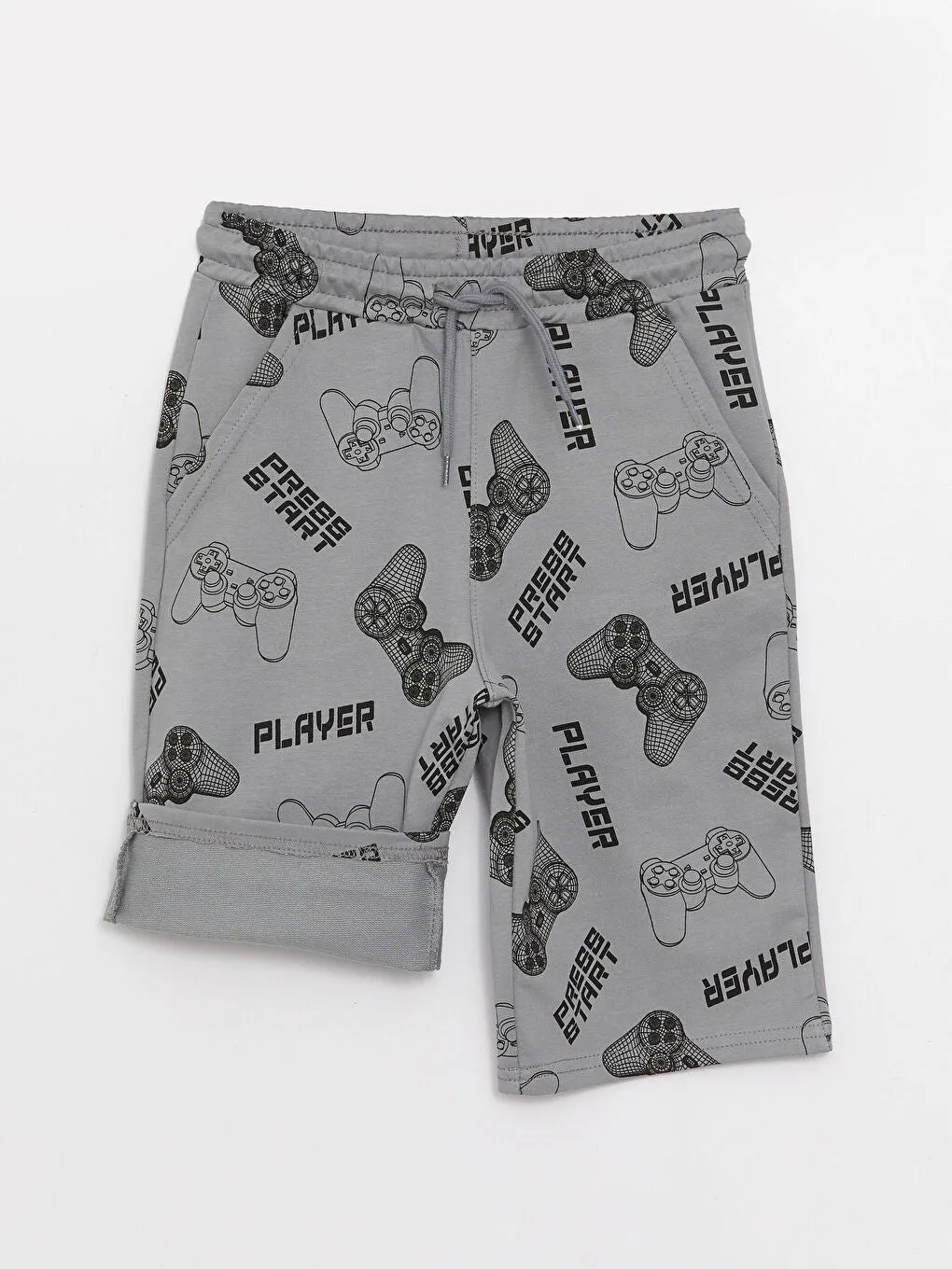Boys Roller with Elastic Waist Printed