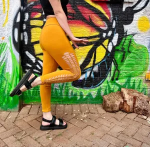 Braided Cut Out Leggings