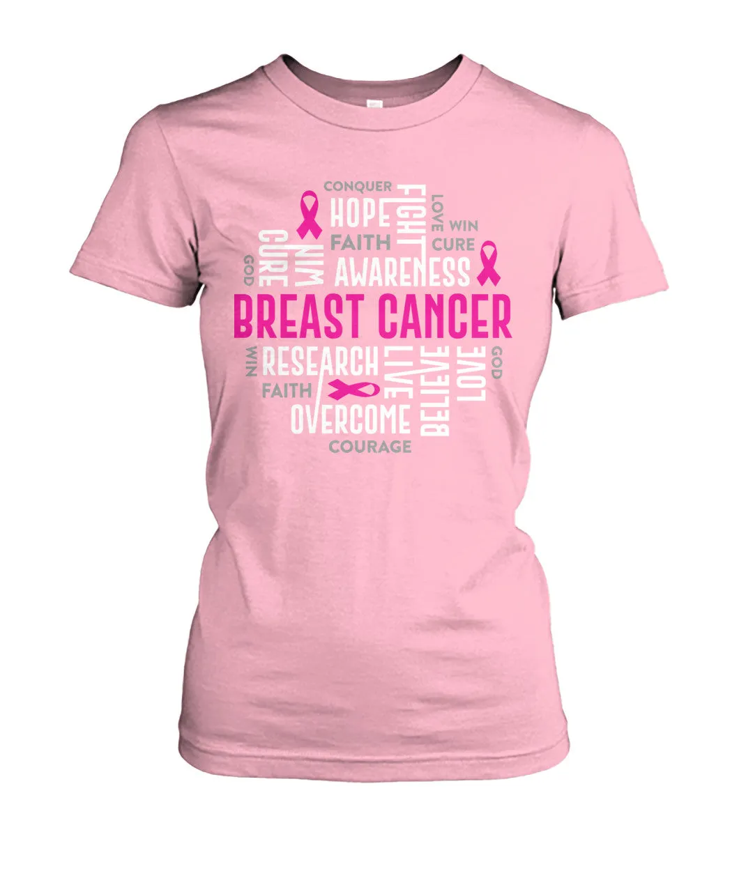 Breast Cancer Motivational Shirts and Long Sleeves