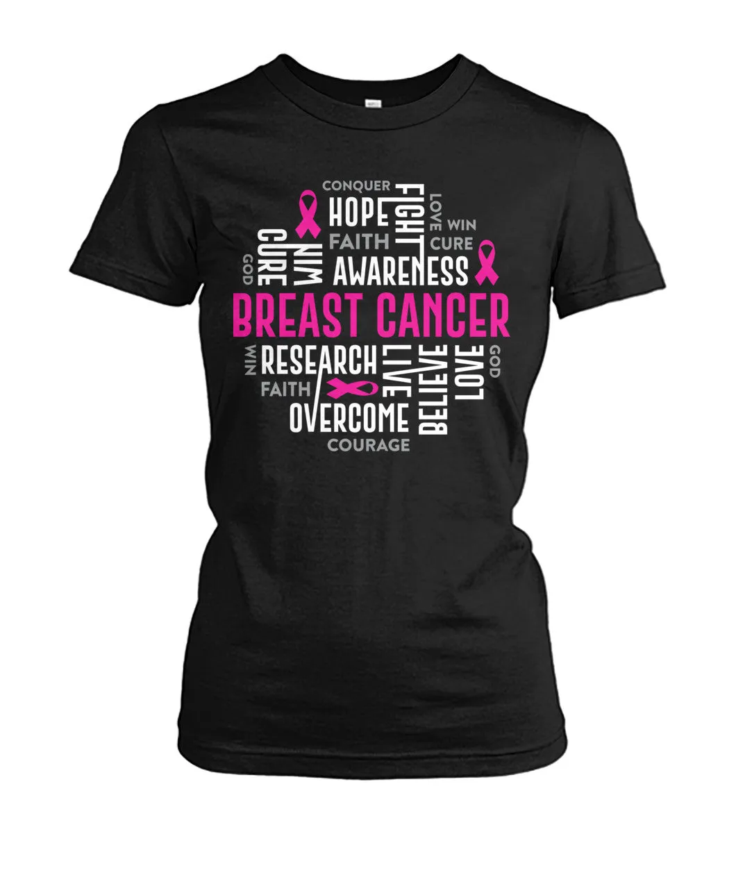 Breast Cancer Motivational Shirts and Long Sleeves