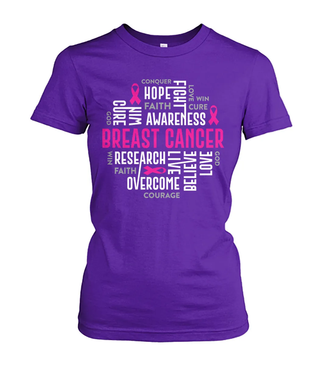 Breast Cancer Motivational Shirts and Long Sleeves