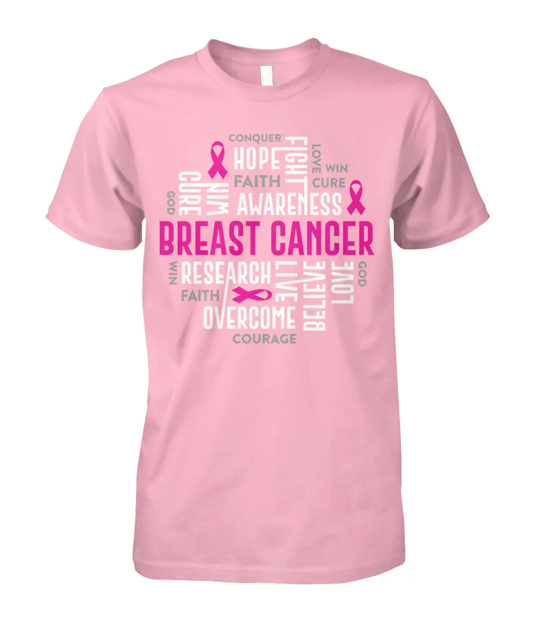 Breast Cancer Motivational Shirts and Long Sleeves