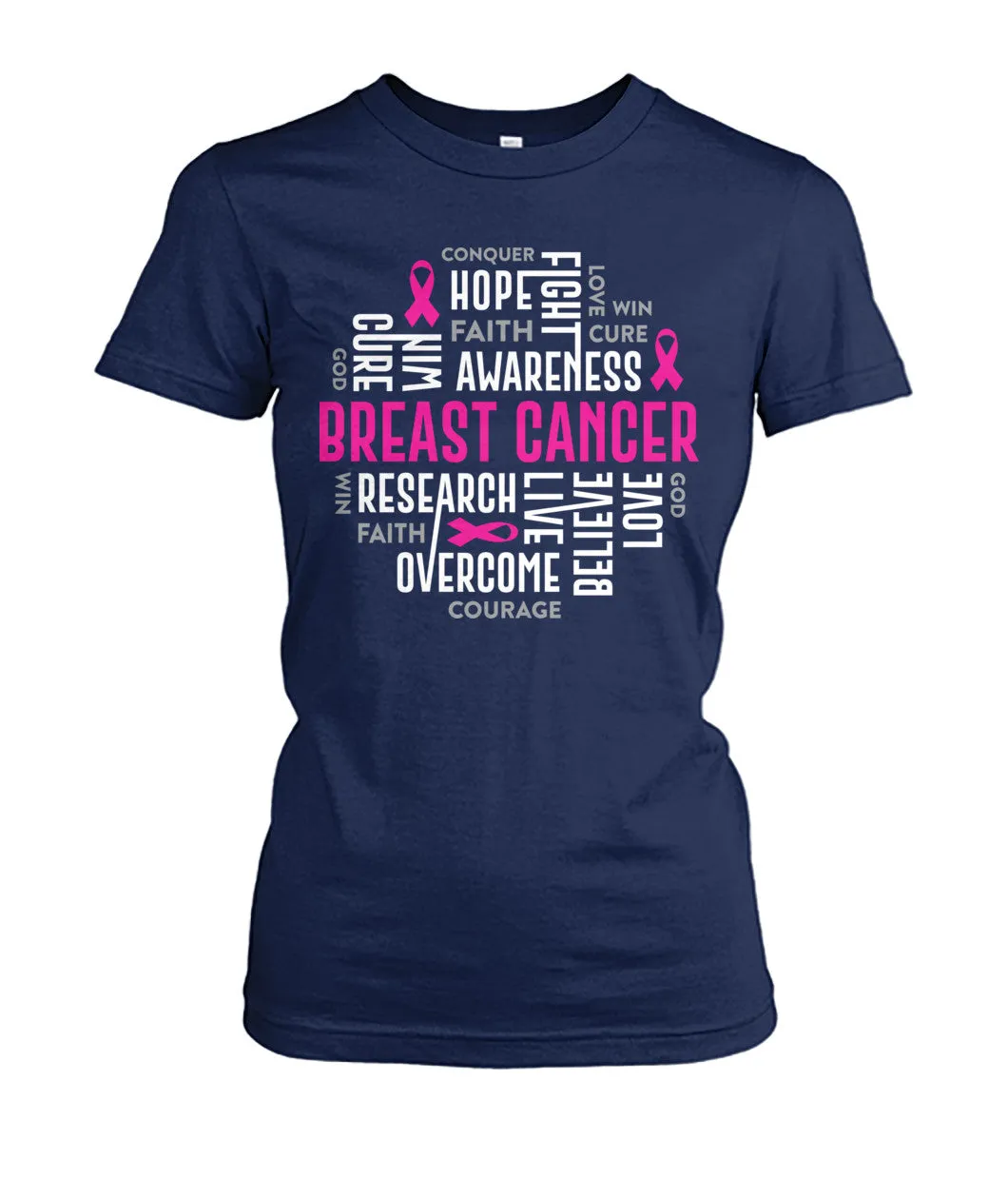 Breast Cancer Motivational Shirts and Long Sleeves