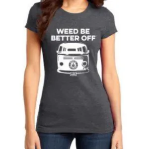 Bus Logo, Women Heathered T-Shirt