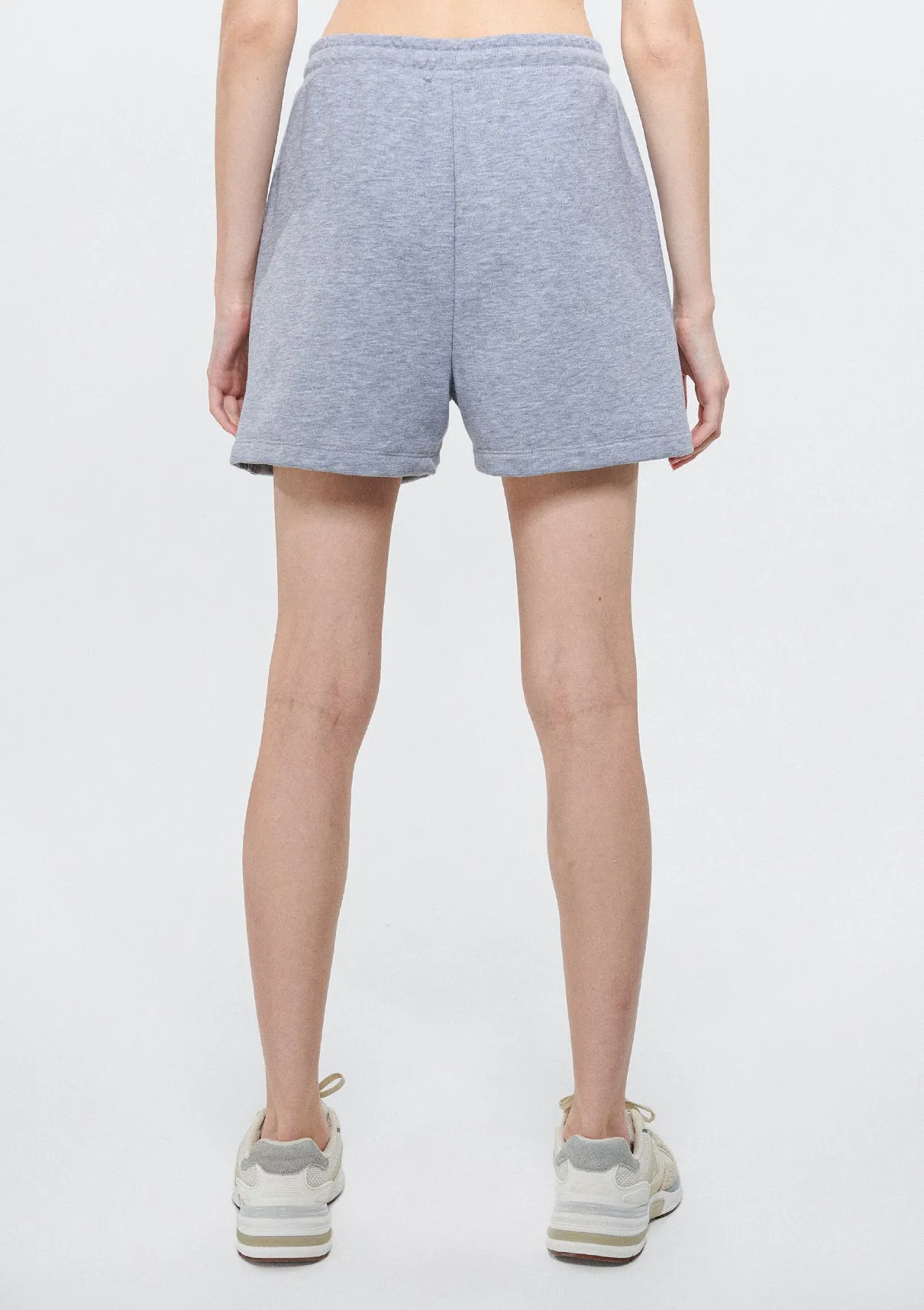 California Printed Grey Shorts
