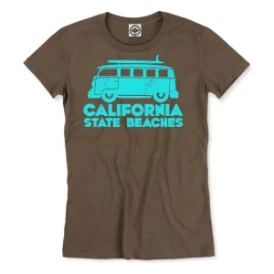California State Beaches Women's Tee