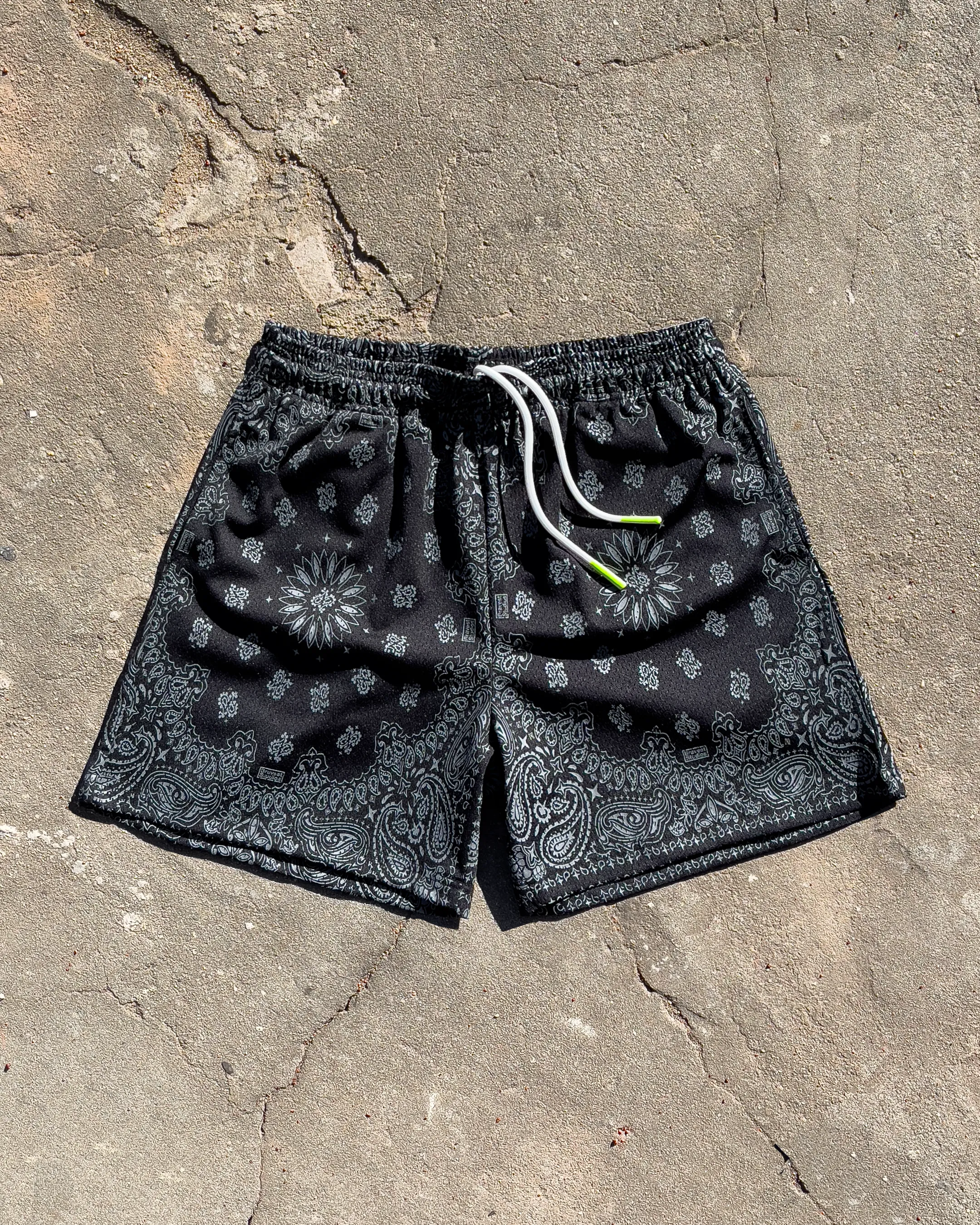 Carbon Paisley Shorts