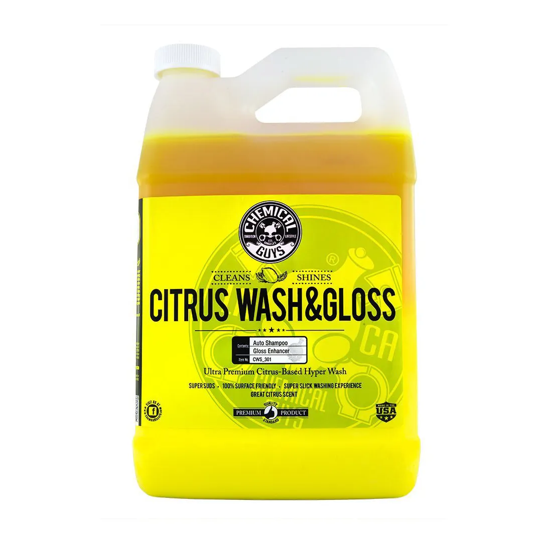 Chemical Guys Citrus Wash & Gloss Concentrated Auto Shampoo 1Gallon