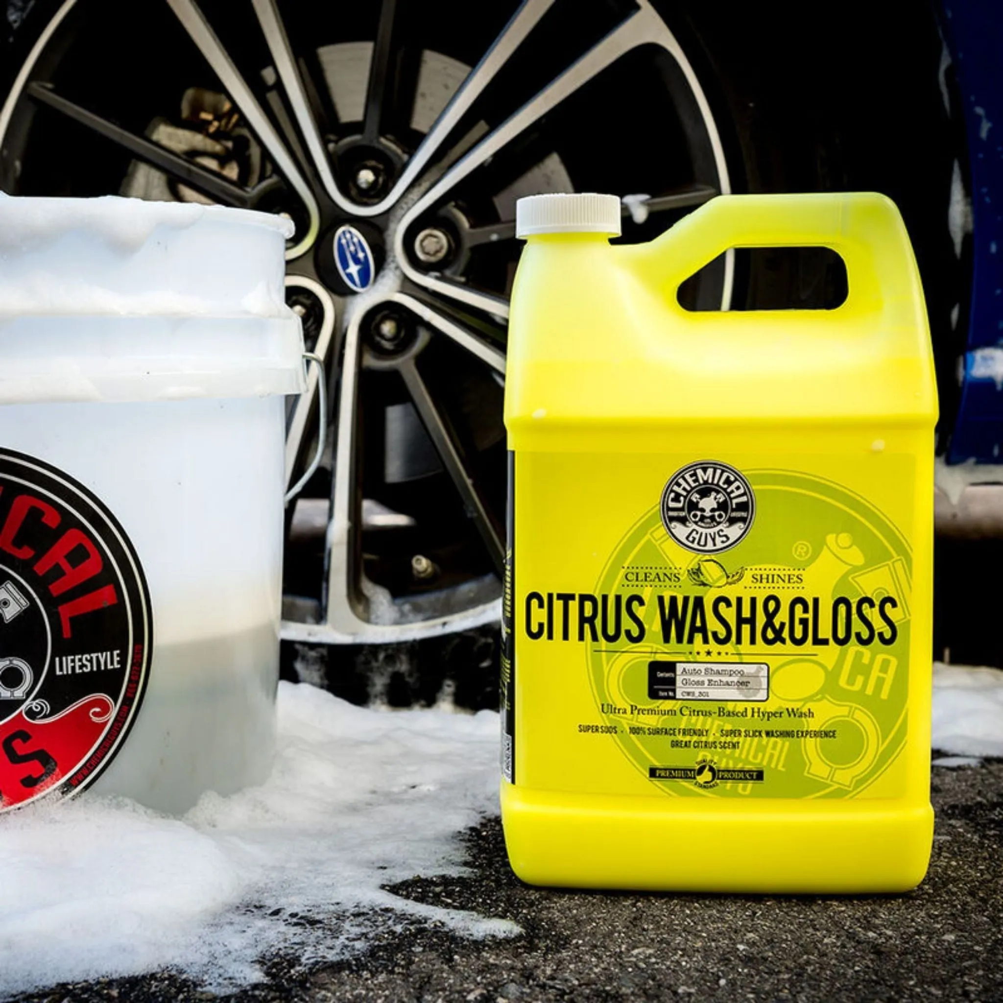 Chemical Guys Citrus Wash & Gloss Concentrated Auto Shampoo 1Gallon