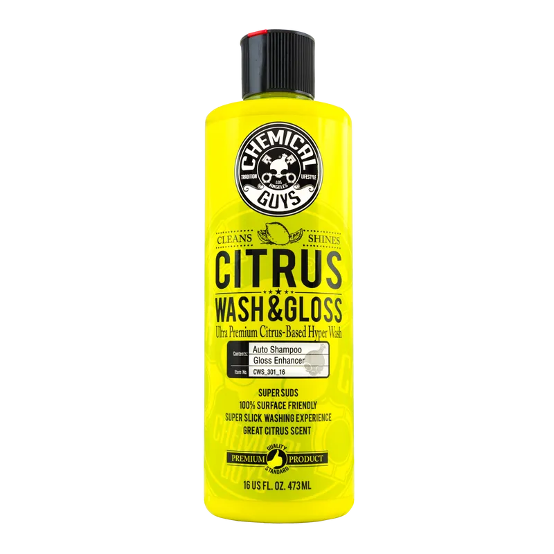 Chemical Guys Citrus Wash And Gloss Concentrated Car Wash (16 Fl. Oz.)