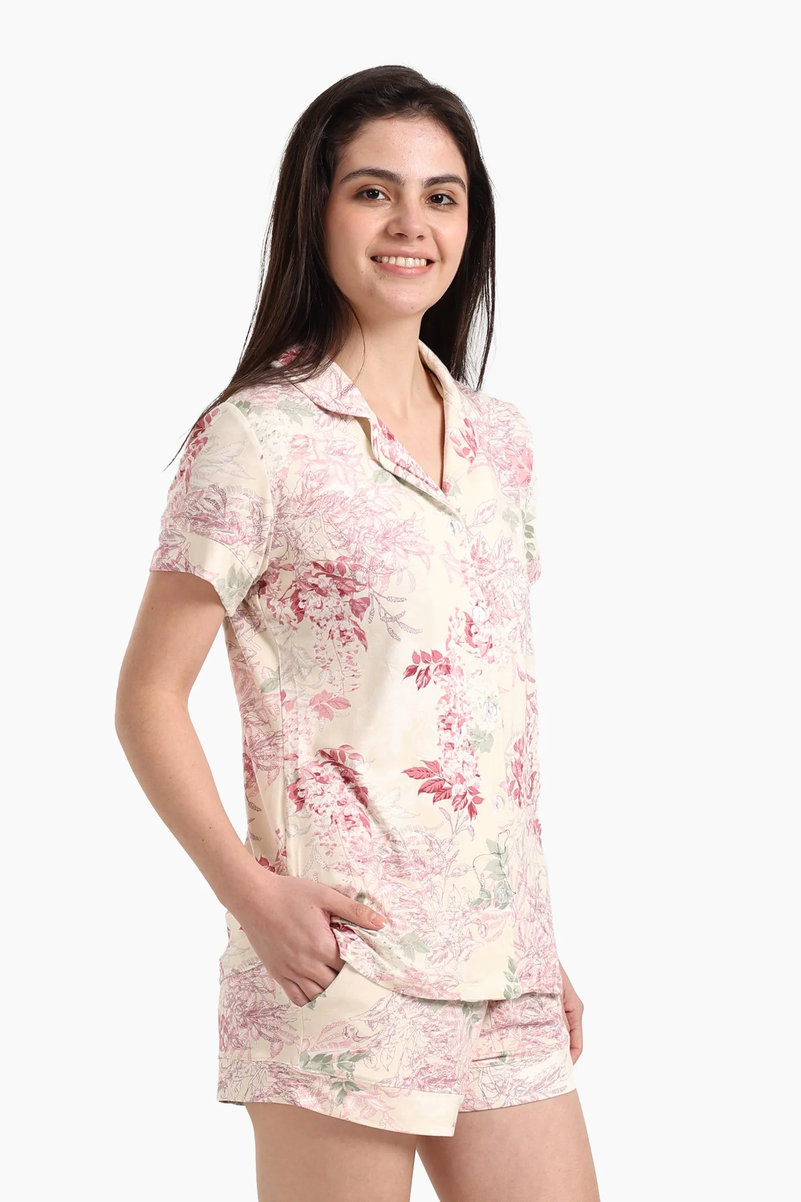 Chic Printed Pyjama Set