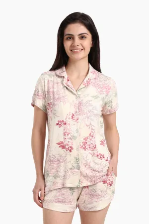 Chic Printed Pyjama Set
