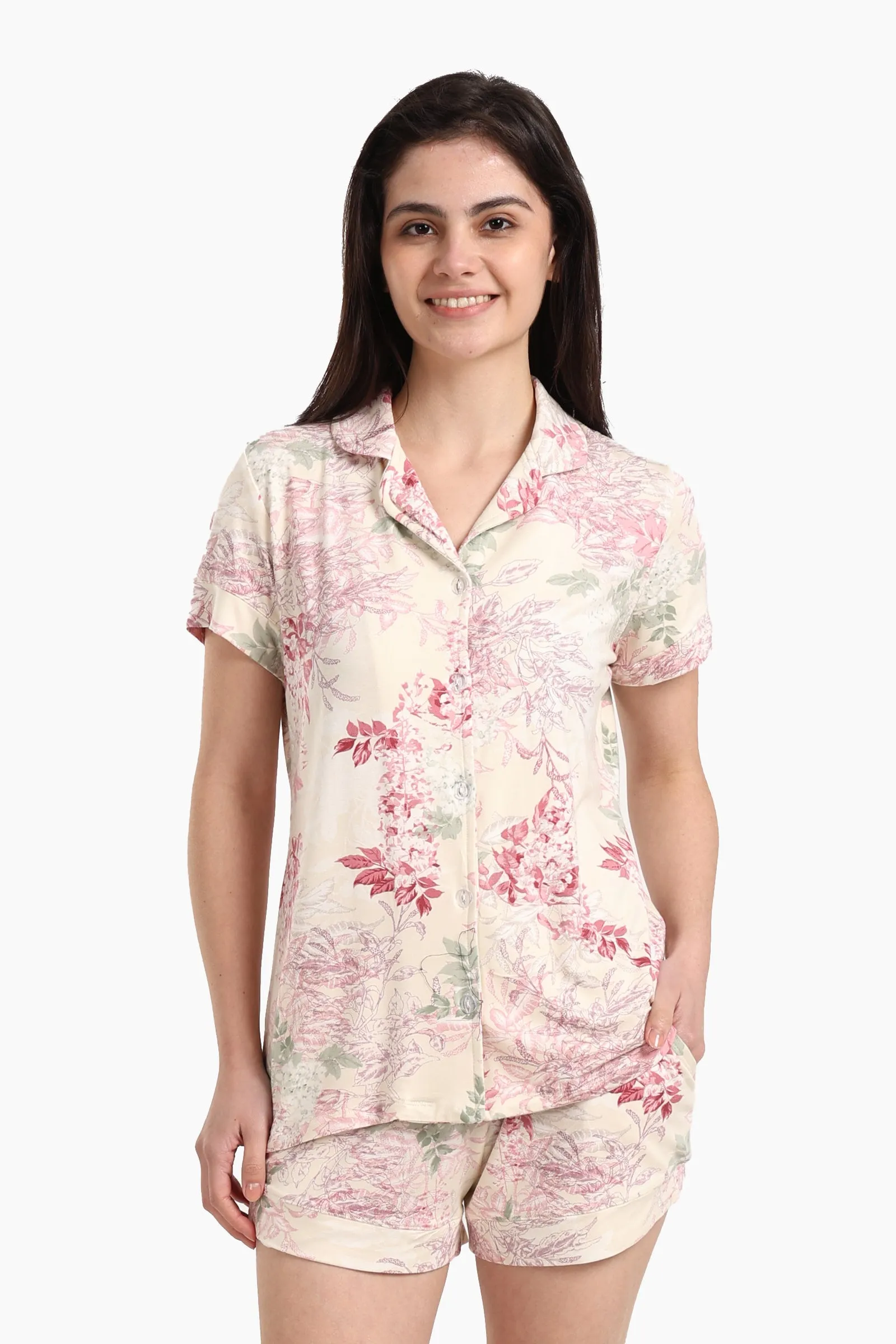 Chic Printed Pyjama Set