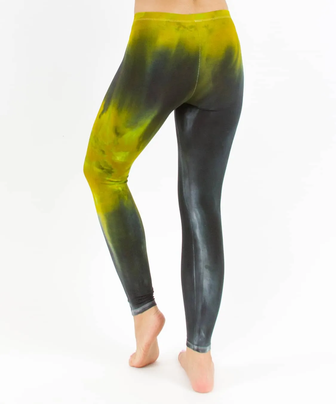 Citrine Chakra Tie Dye Yoga Leggings