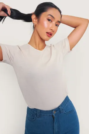 Closet Staples V-Neck Amboy Hem Tee