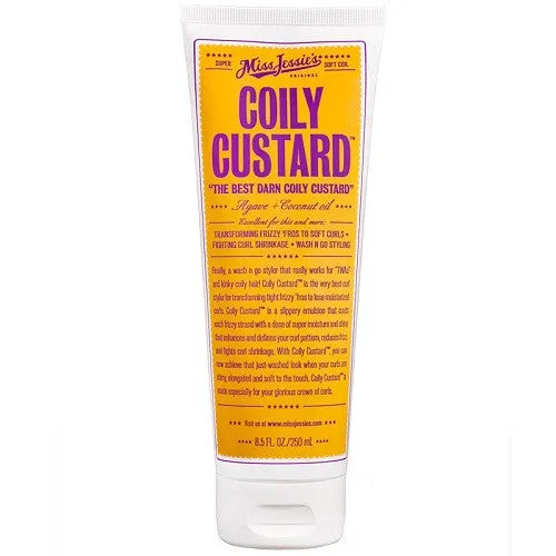 COILY CUSTARD 8.5oz by Miss Jessie's