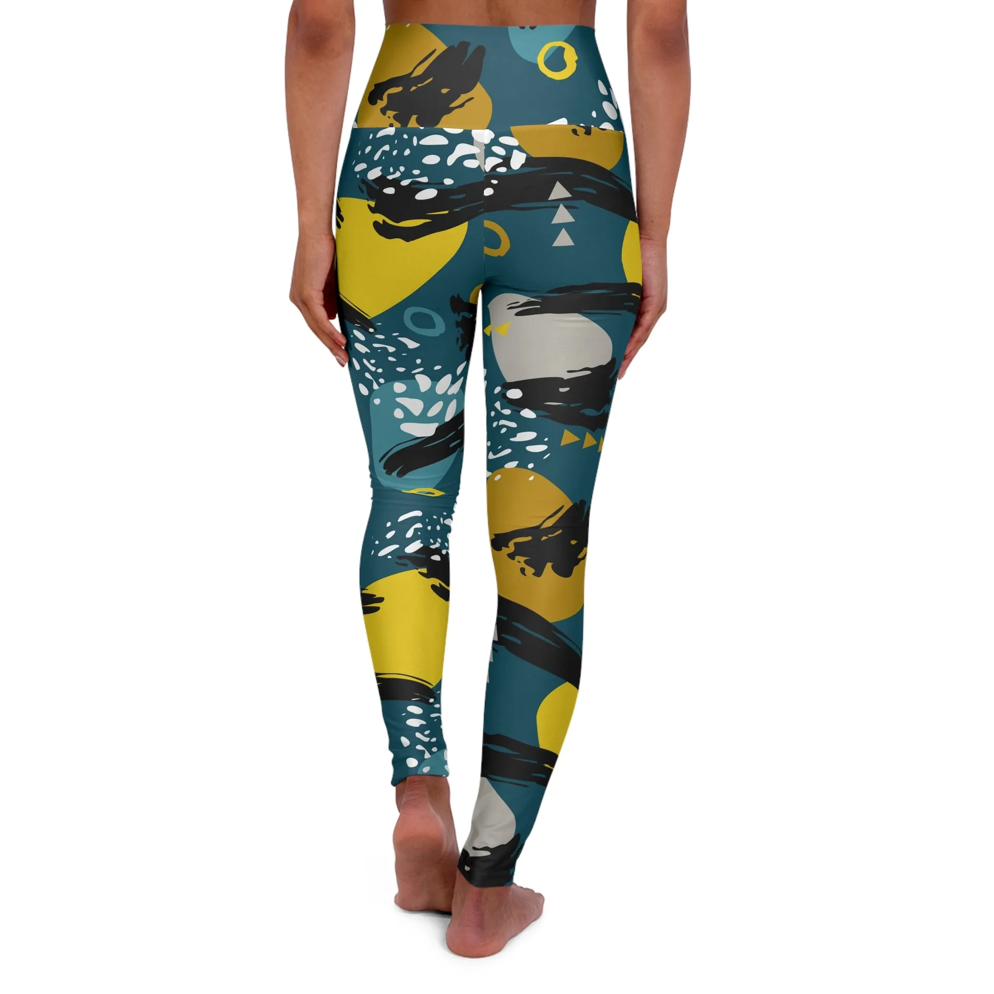 Colorful High Waisted Yoga Leggings - Perfect for Active Lifestyle