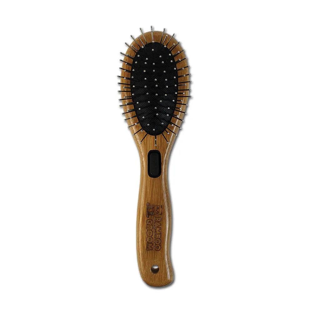 Combo Brush with Bristles & Stainless Steel Pins