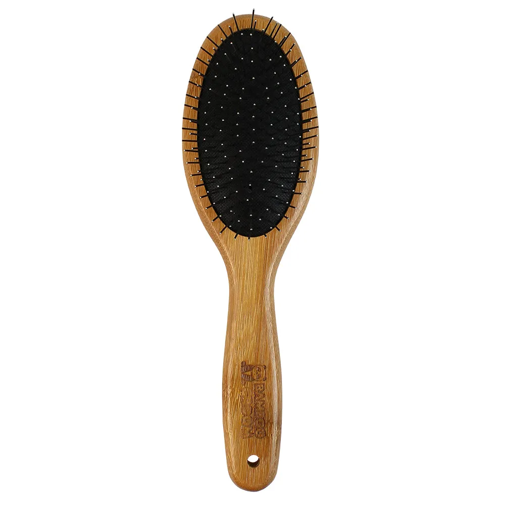 Combo Brush with Bristles & Stainless Steel Pins