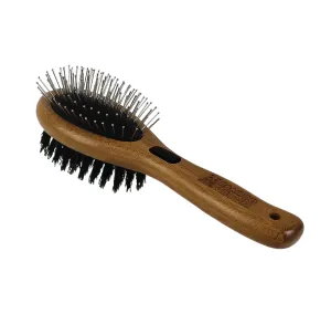 Combo Brush with Bristles & Stainless Steel Pins