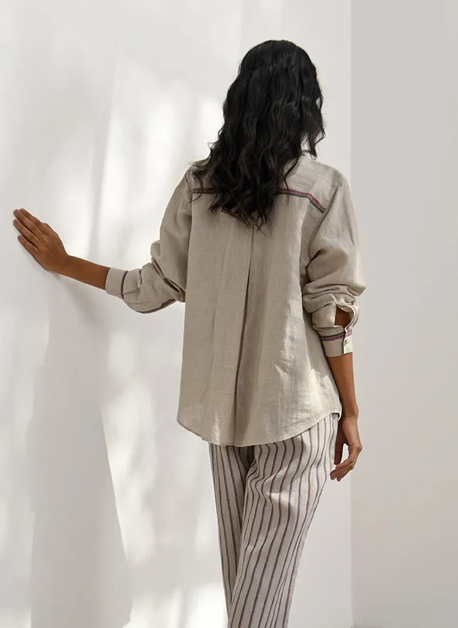 Cosenza embroidered shirt