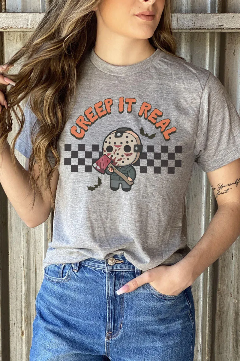 Creep It Real Jason Unisex Poly-Rich Blend Tee