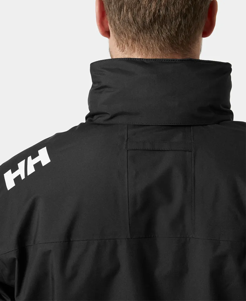 CREW HOODED MIDLAYER JACKET 2, Black