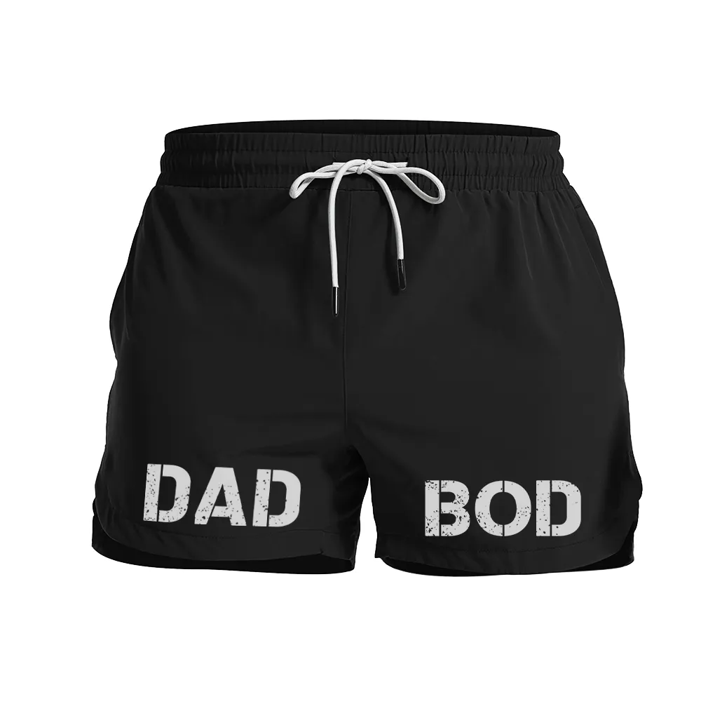 Dad Bod Graphic Shorts