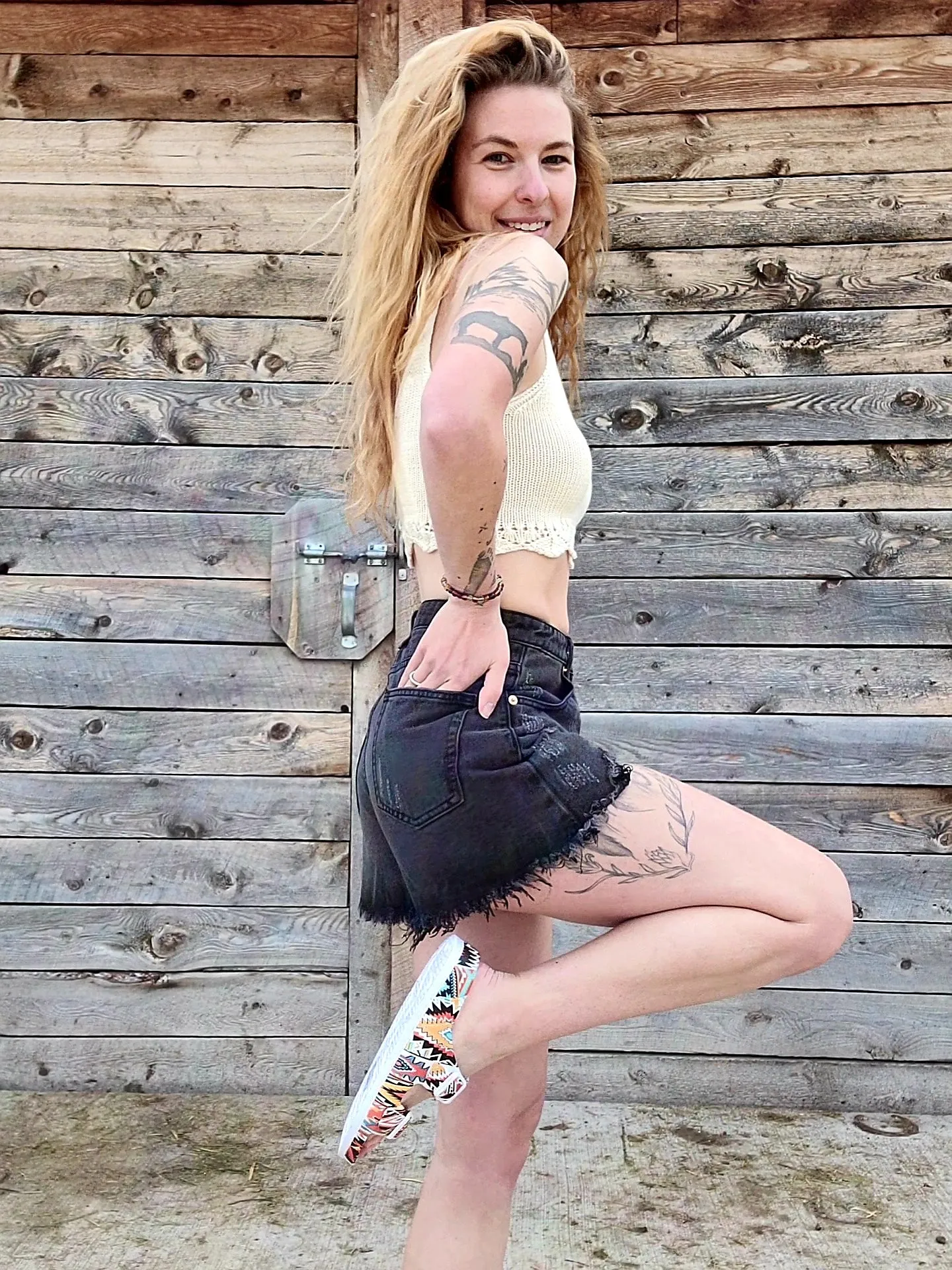 Dark Denim Darlin Shorts