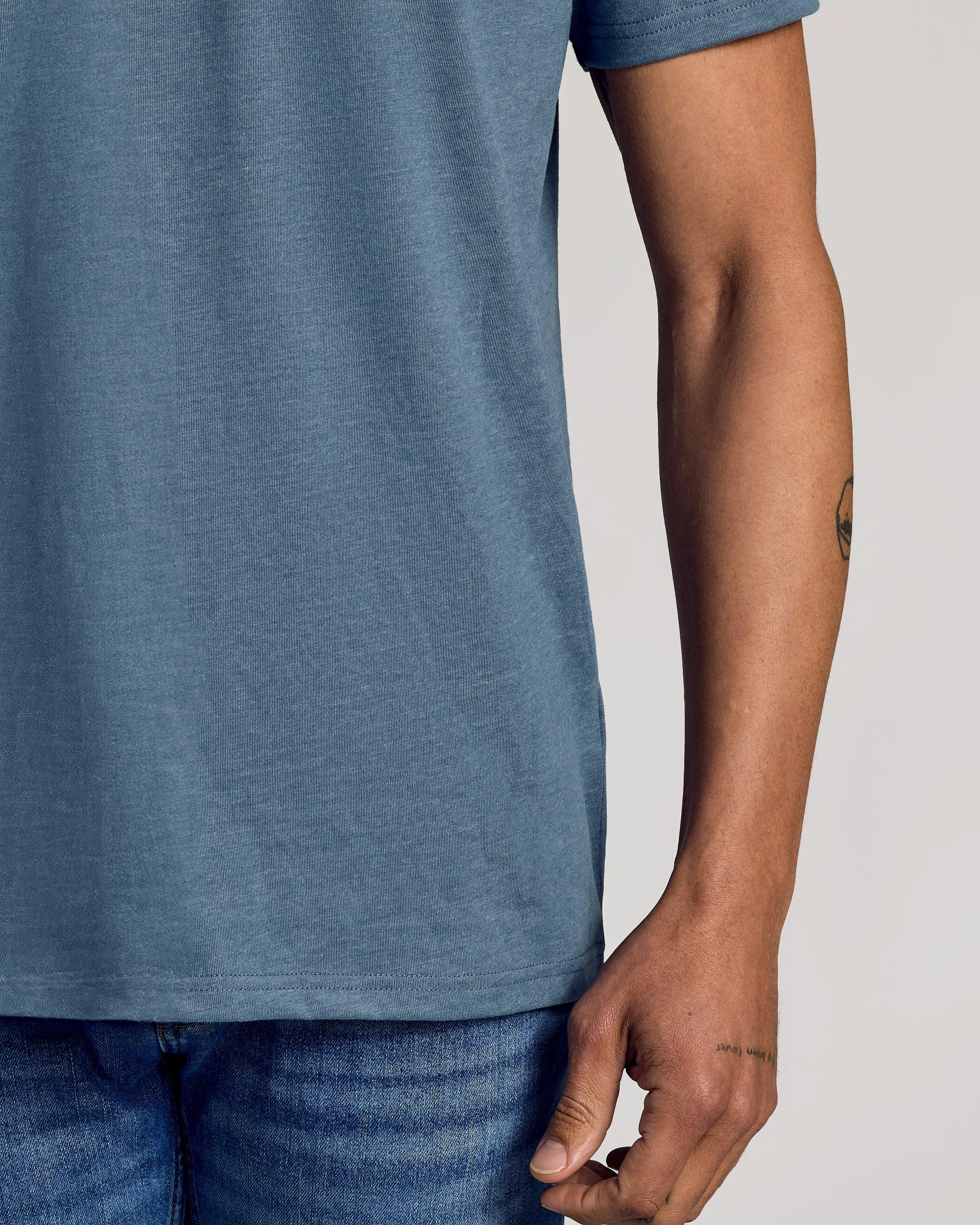 Dark Heather Tempest Short Sleeve Crew Neck Tee