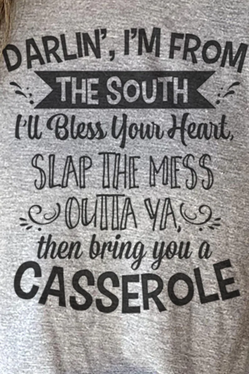 Darlin I'm From The South Unisex Poly-Rich Blend Tee