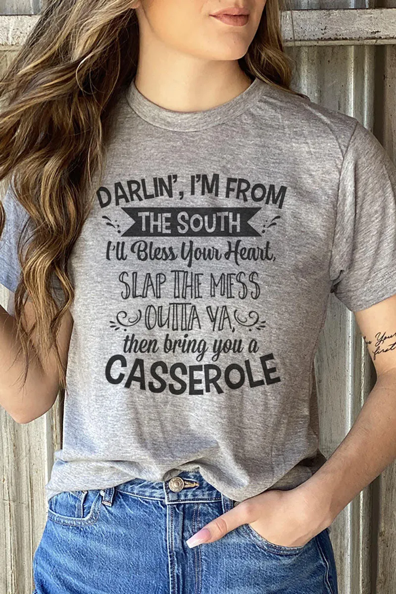 Darlin I'm From The South Unisex Poly-Rich Blend Tee