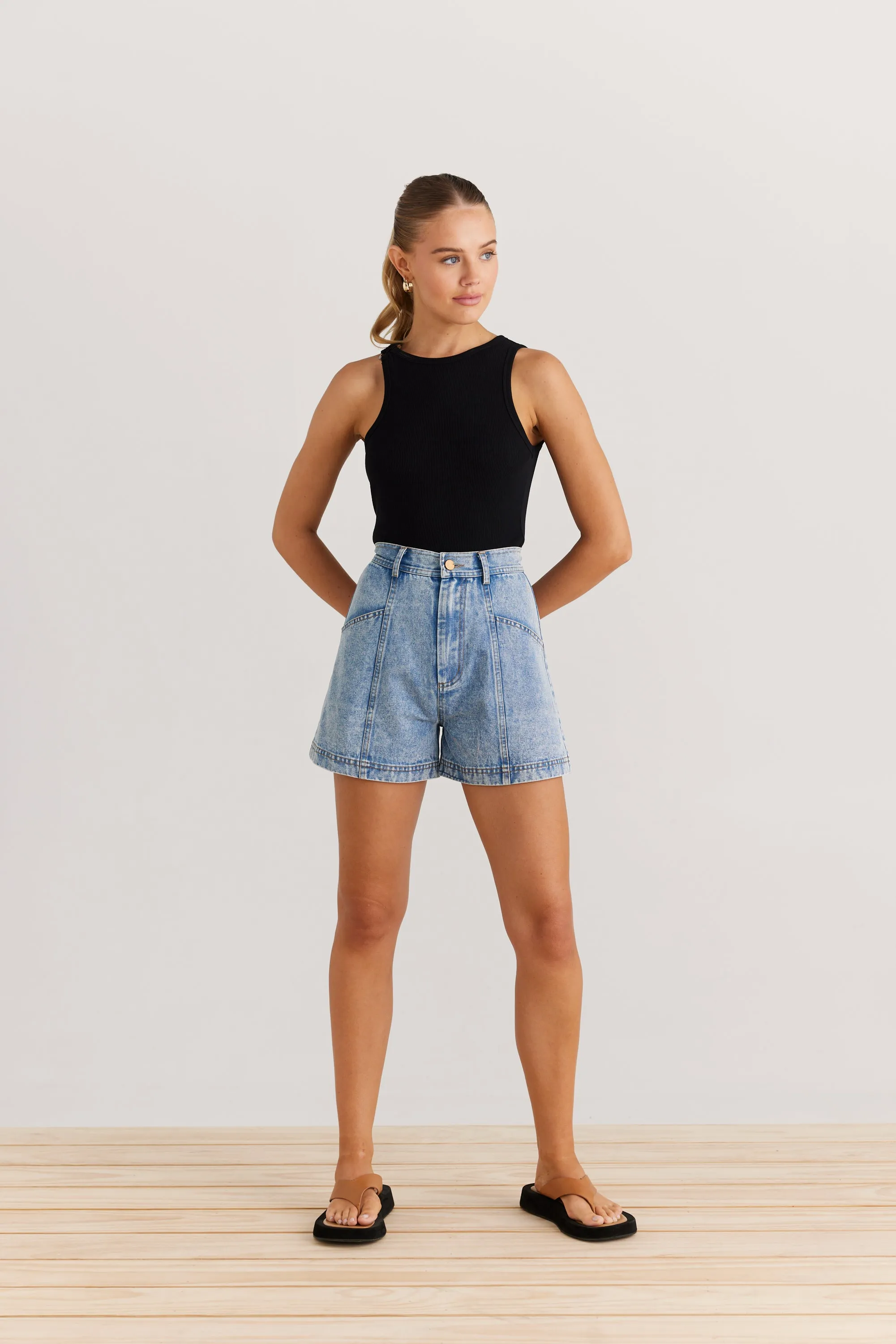 Defender Shorts - Denim
