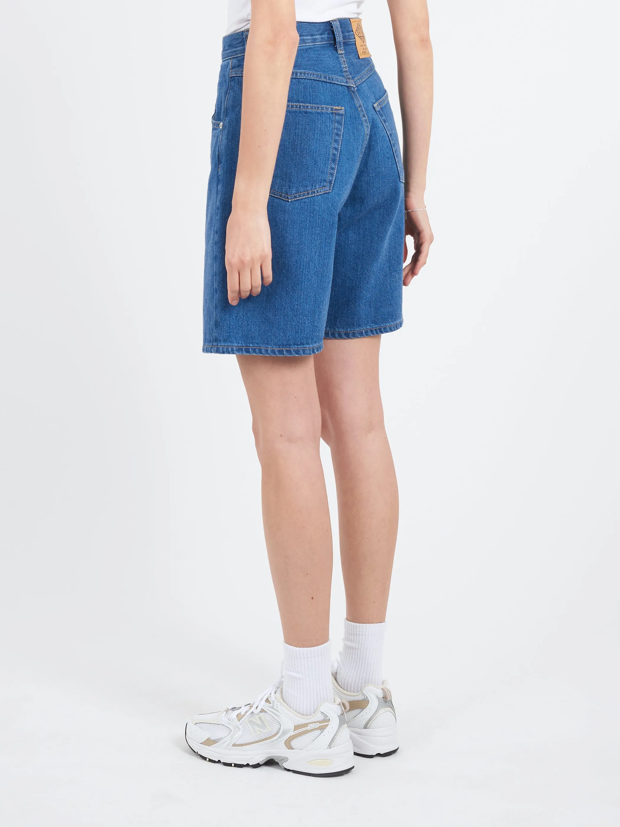 Denim 5 Pocket Shorts