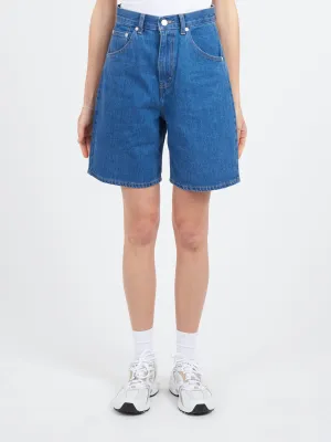 Denim 5 Pocket Shorts
