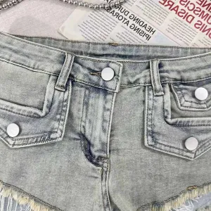 Denim shorts-D791  | Inspanda