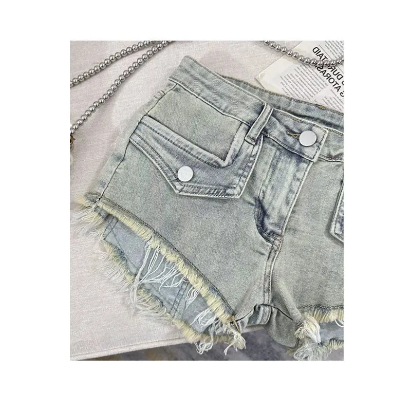 Denim shorts-D791  | Inspanda