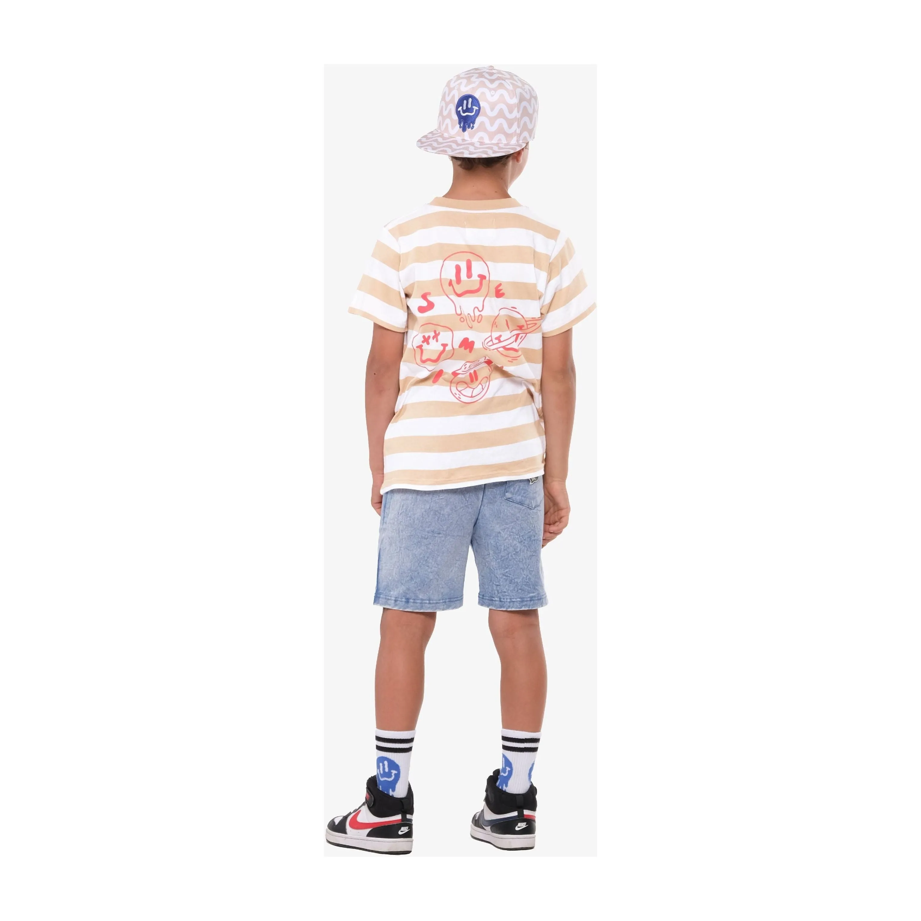 Denim Wash Shorts