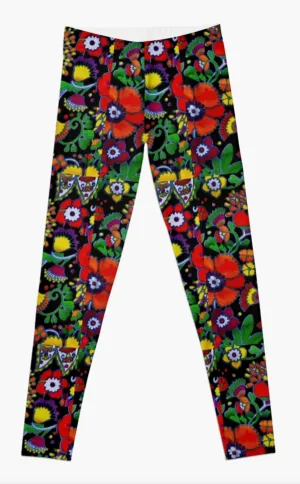 Designer Leggings - Bright