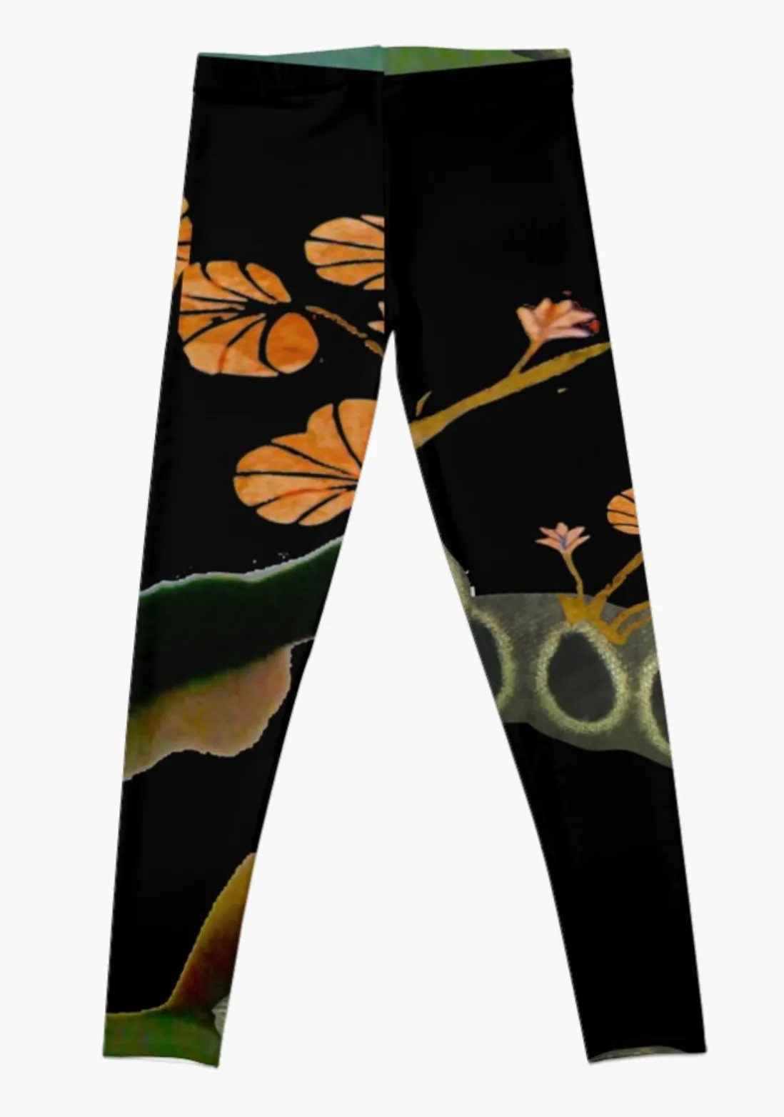 Designer Leggings  - Dark Forest