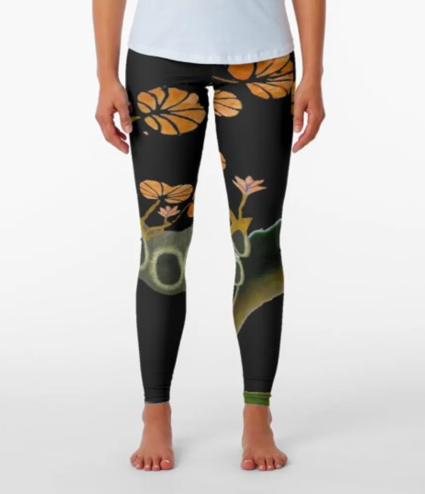Designer Leggings  - Dark Forest